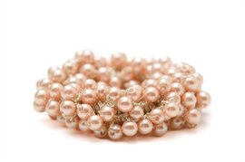 BelliNoxx Florentina hår elastik med perler, fås i flere farver til stævne håropsætning.
